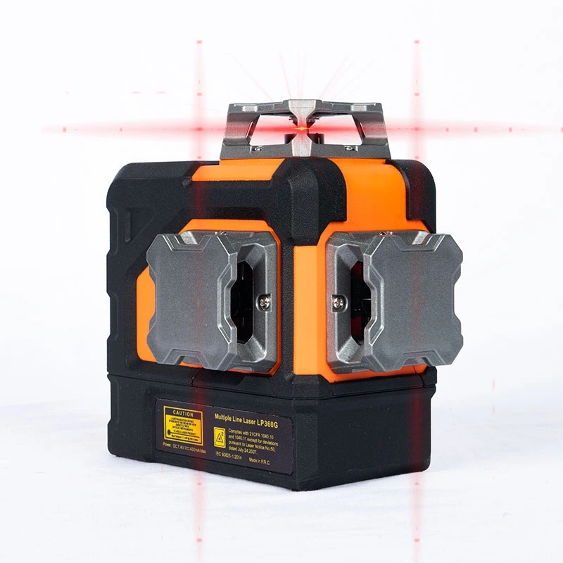 Kde je špecifická aplikácia úrovne 3D červeného lasera?