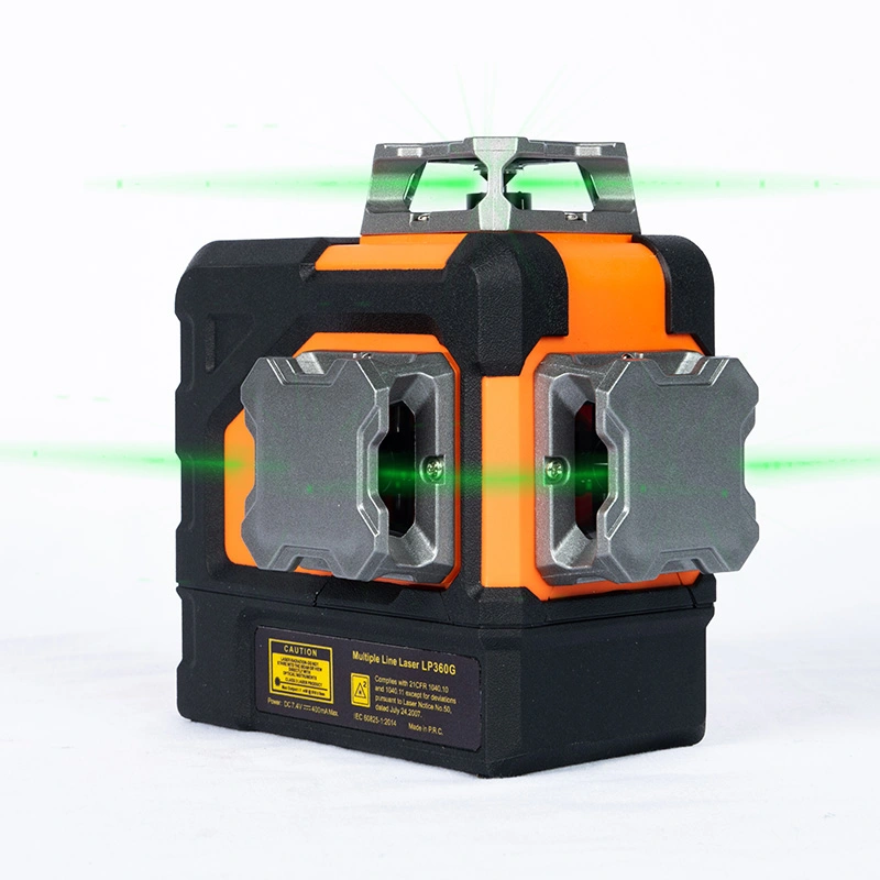 Elektronická samonúčelová úroveň zeleného lasera