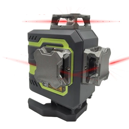 Červená 16 riadky vstavaná lítiová laserová úroveň